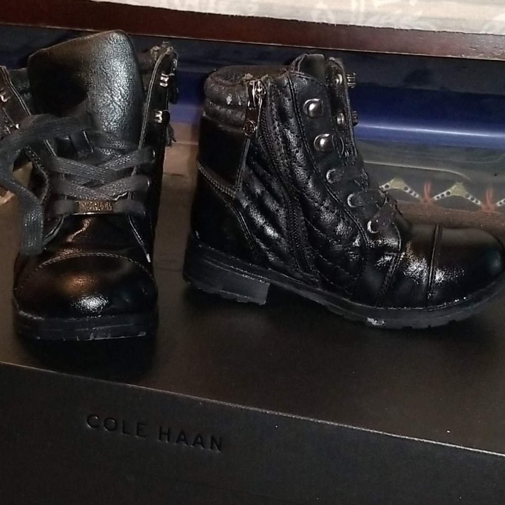 Toddler combat boots.